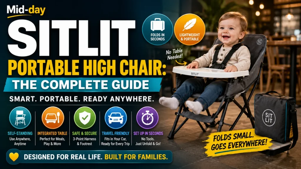 SITLIT Portable High Chair