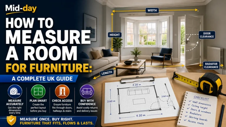 How to Measure a Room for Furniture